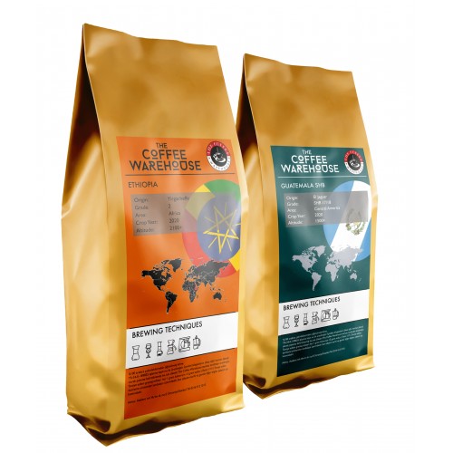 Avantaj Paket Etiyopya 250 g + Guatemala 250 g Filtre Kahve (Haftalık Kavrum)