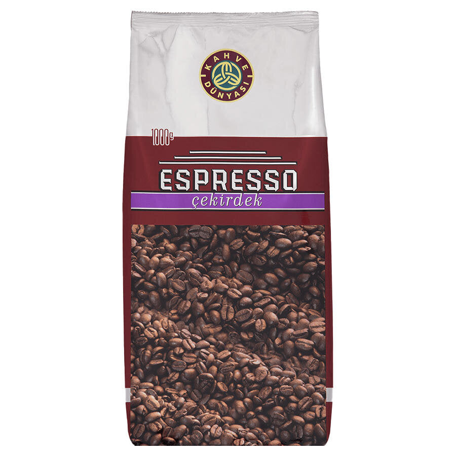 Kahve Dünyası Kavrulmuş Espresso Çekirdek Kahve 1 kg