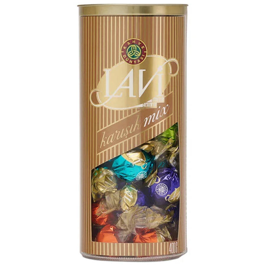 Kahve Dünyası Lavi Dolgulu Çikolata 400 g x 12 Adet - Çok Al Az Öde