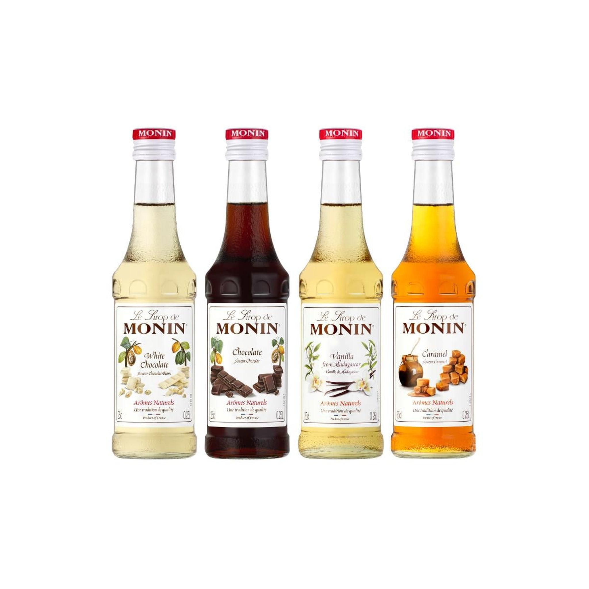 Monin Kahve Şurubu Seti, 4 x 250 ML