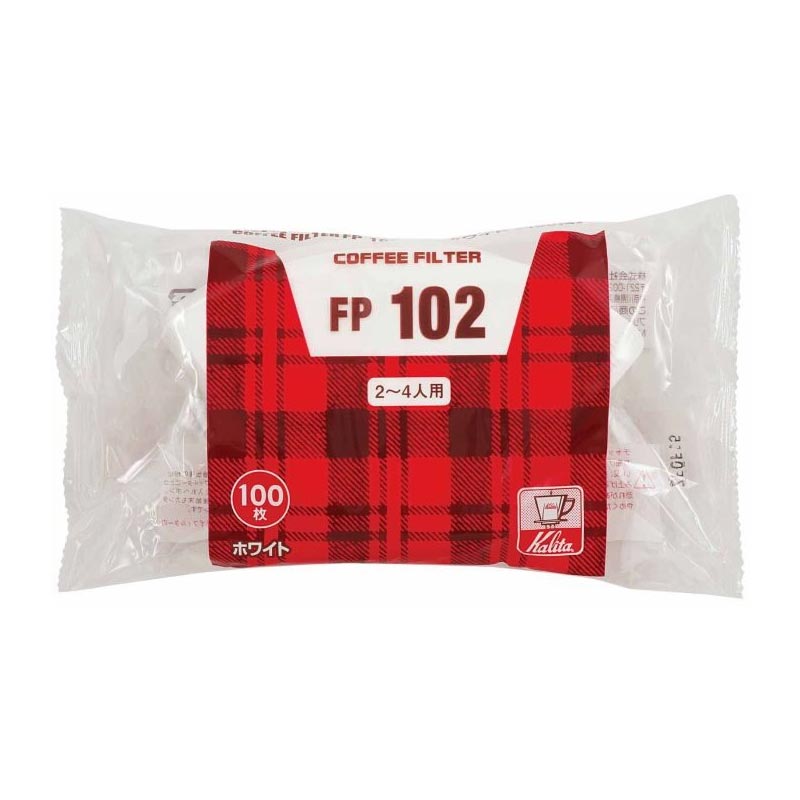 Kalita FP102 2-4 Cup Filtre Kağıdı, 100 Adet
