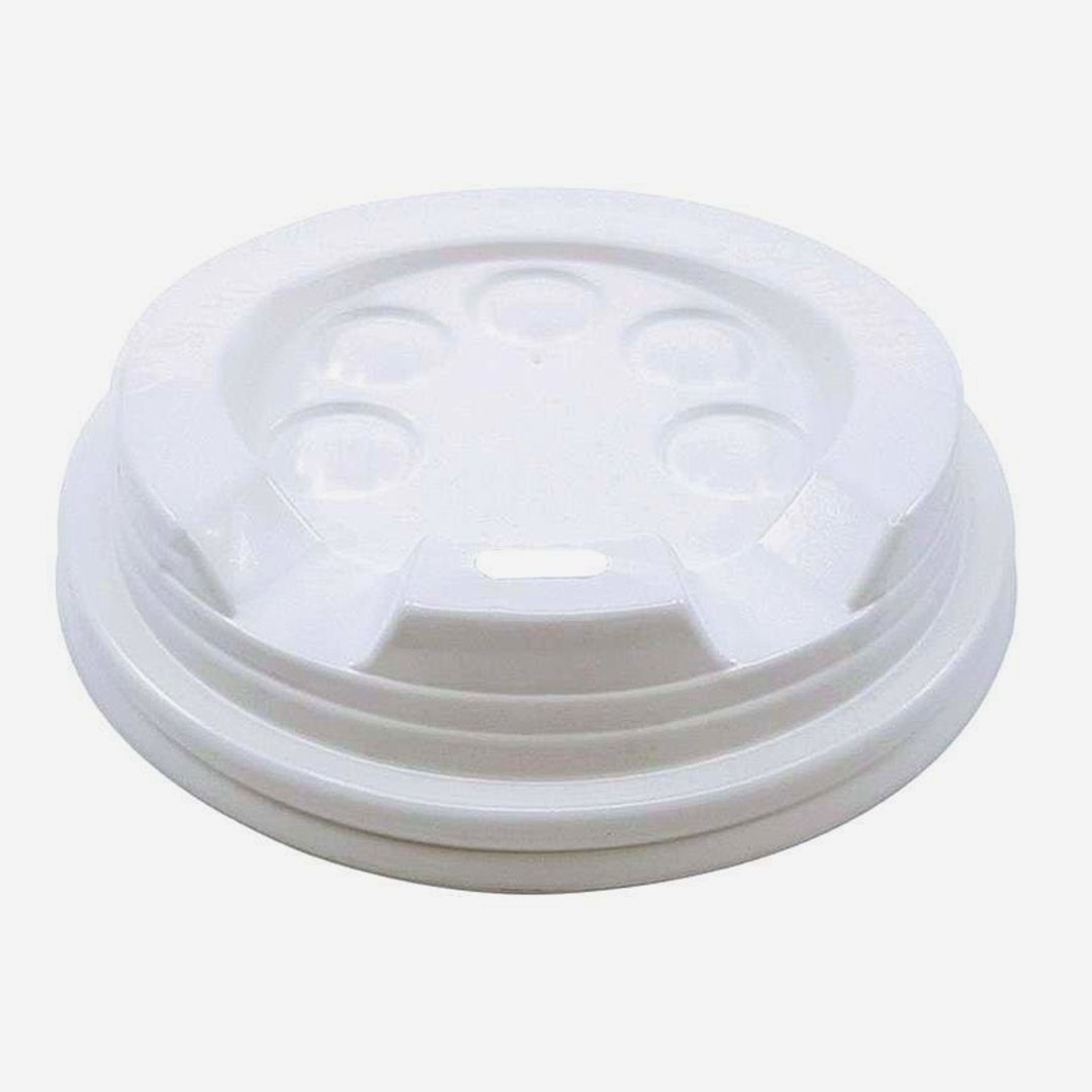 Kapak Karton Bardak 12 oz -14 oz -16 oz Emzikli Beyaz 100 ADETLİ PAKET