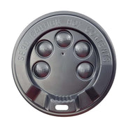 Kapak Karton Bardak 12 Oz 14 Oz 16 Oz Emzikli Siyah 1.000 ADETLİ KOLİ