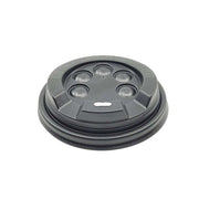 Kapak Karton Bardak 8 Oz Emzikli Siyah 100 ADETLİ PAKET