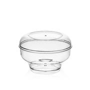 Kapaklı Sütlü Tatlı Kasesi Ayaklı 220 cc - 450 Adet