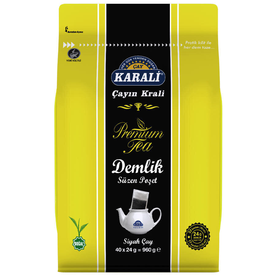 Karali Premium Demlik Poşet Çay 24 g x 40'lı