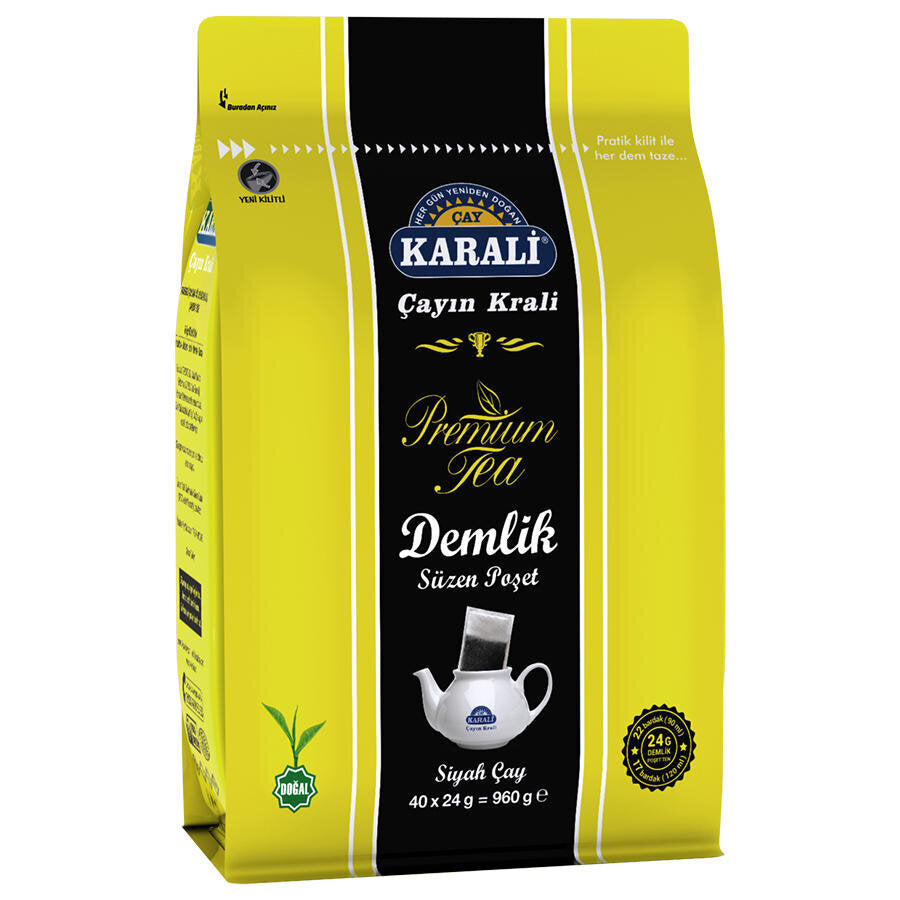 Karali Premium Demlik Poşet Çay 24 g x 40'lı