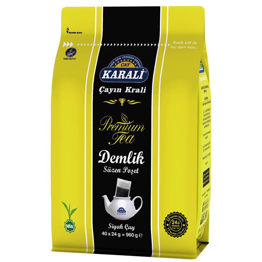 Karali Premium Demlik Poşet Çay 24 g x 40'lı