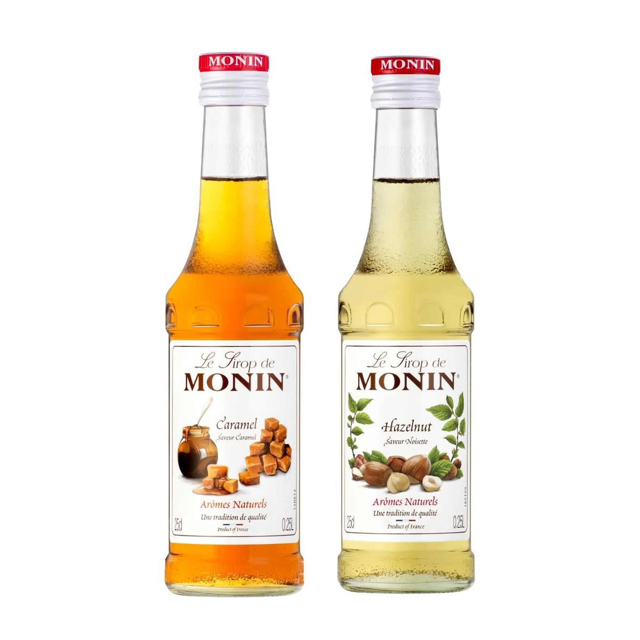 Monin Karamel & Fındık Şurubu Seti, 250 ML