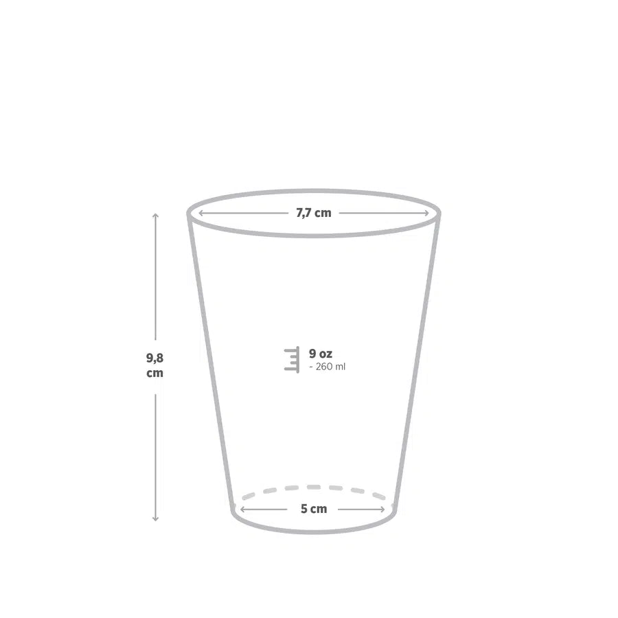 Karton Bardak (Beyaz) 9 oz - 50 Adet