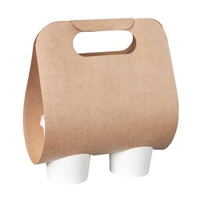 Karton Bardak Çanta Taşıyıcı 2'li