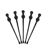 Karton Bardak Kapak Tıkacı Siyah 11cm