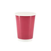 Karton Bardak Pembe 14 oz Double Wall