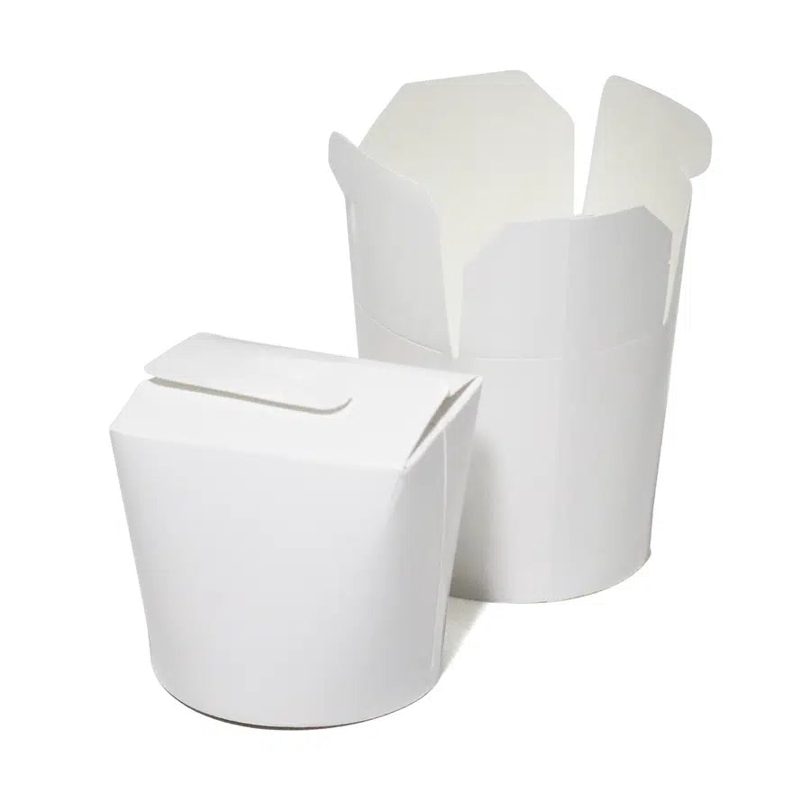 Karton Noodle ve Döner Kutusu Beyaz 26 oz - 50 Adet