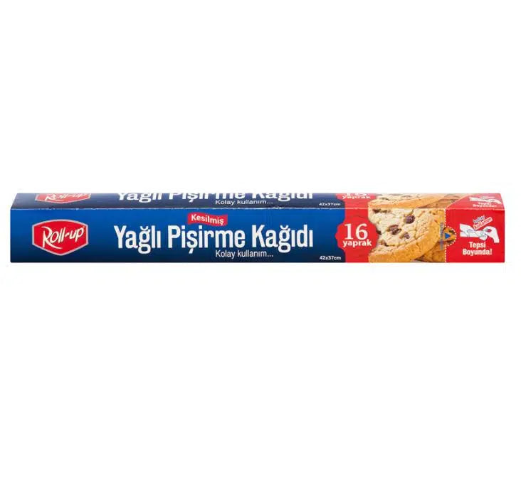 Kesilmiş Yağlı Pişirme Kağıdı 16 Yaprak 37x42