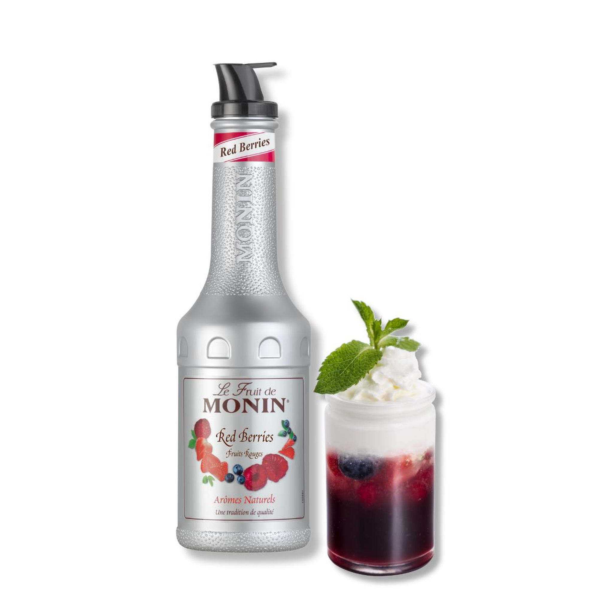 Kırmızı Meyveler Püresi (1000ml)