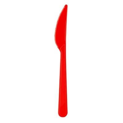 Kırmızı Plastik Bıçak