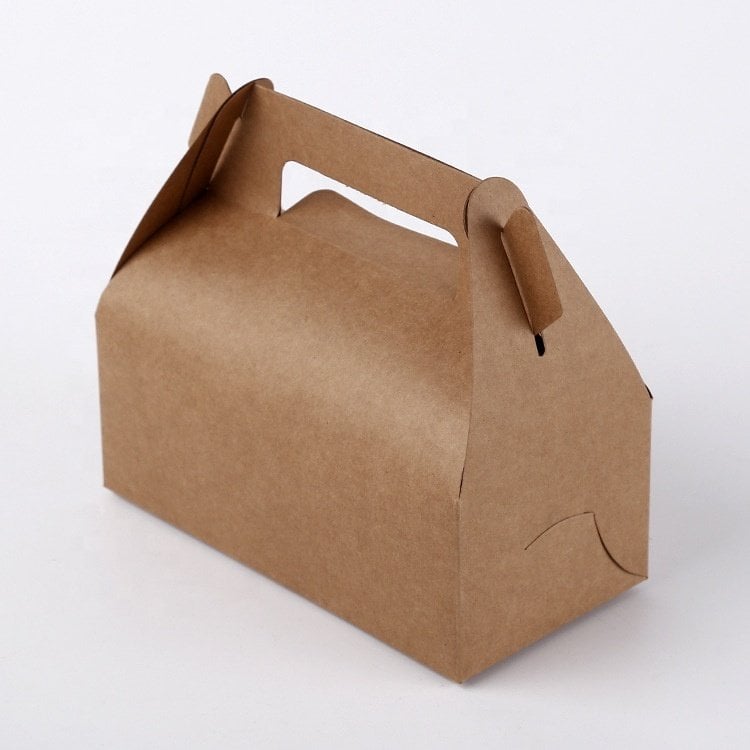 Saplı Hamburger Taşıma Kutusu ( Baskısız )