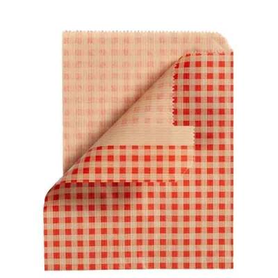 Kraft Hamburger Poşeti Pöti Kare 15x20 cm
