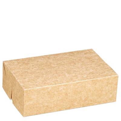 Kraft Karton Kuru Pasta Kutusu 500gr 20x13x6 cm