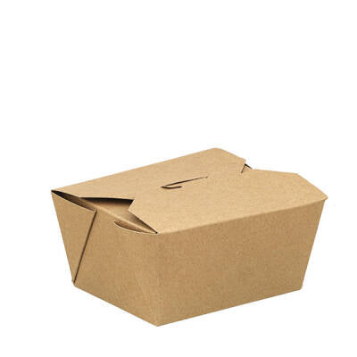 Kraft Karton Menü Kutusu 9x11x6,3 cm
