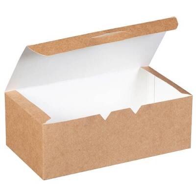 Kraft Karton Nuget Kutusu Büyük 12x22x7,5 cm