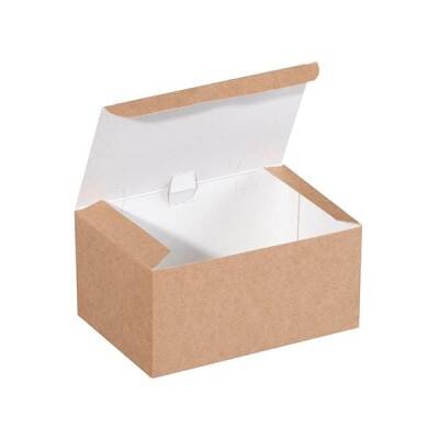 Kraft Karton Nuget Kutusu Küçük 12x8x6 cm