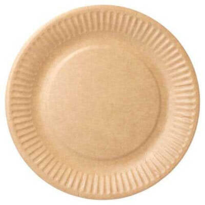 Kraft Karton Tabak 23 cm