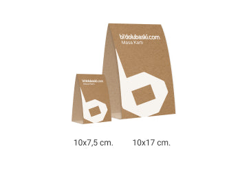 Masa Kartı / Tent Card