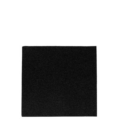 Airlaid Kumaş Dokulu Kare Siyah Peçete 20x20cm