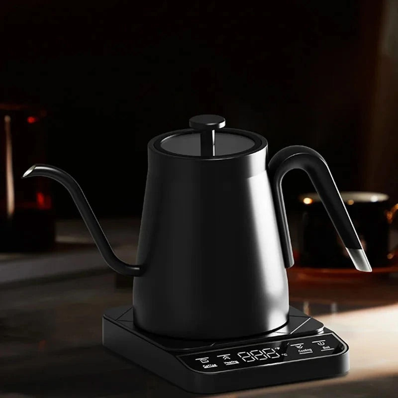 Kumtel HCK-02 Dijital Isı Ayarlı Kettle, 800 ml, Elektrikli, Siyah