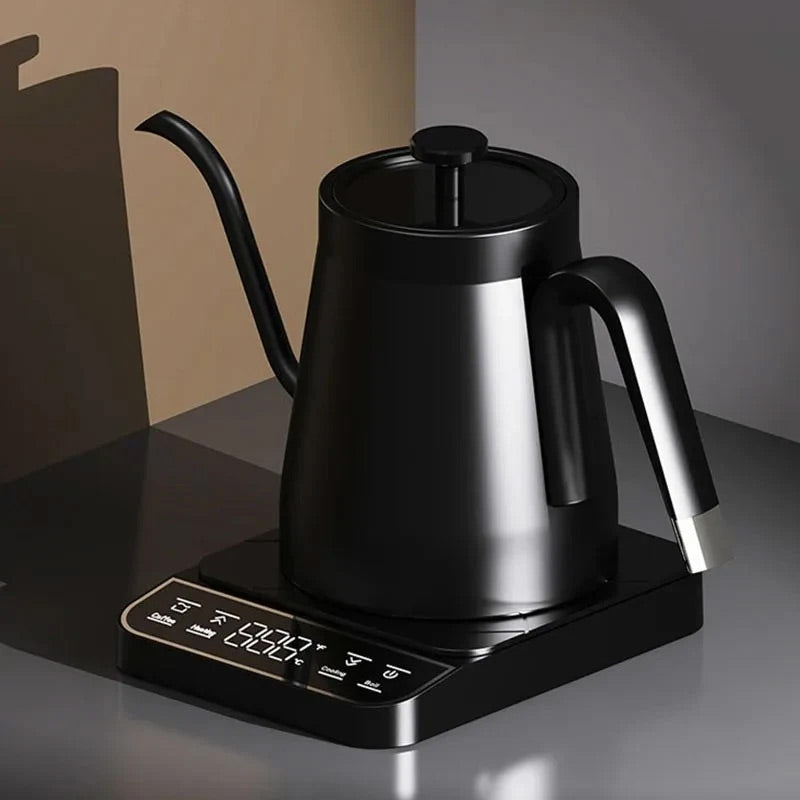 Kumtel HCK-02 Dijital Isı Ayarlı Kettle, 800 ml, Elektrikli, Siyah