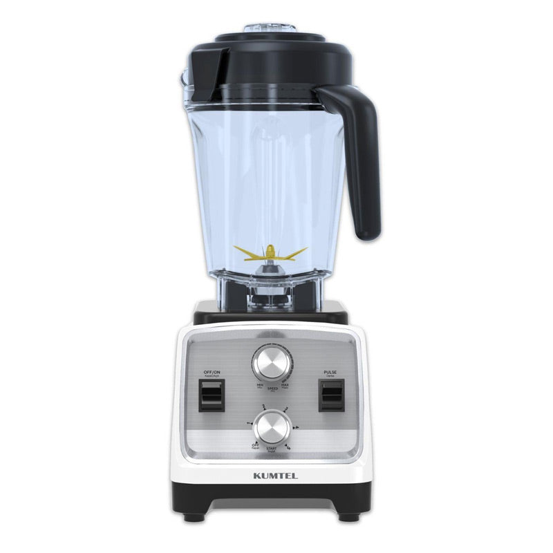 Kumtel HCTB-01 Profesyonel Buz Kırıcılı Bar Blender, 3 L, 1600 W, Beyaz
