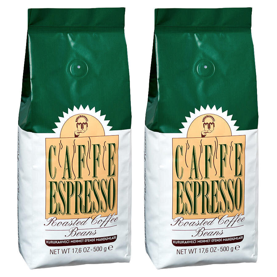 Kurukahveci Mehmet Efendi Espresso Çekirdek Kahve 500 g İkincisi %50 İndirimli