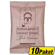 Kurukahveci Mehmet Efendi Türk Kahvesi 100 g x 10 Paket - Çok Al Az Öde