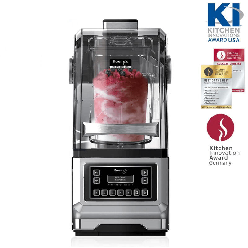 Kuvings CB1000 Otomatik Vakumlu Blender, 1700 W, 1.4 L, Metalik Gri