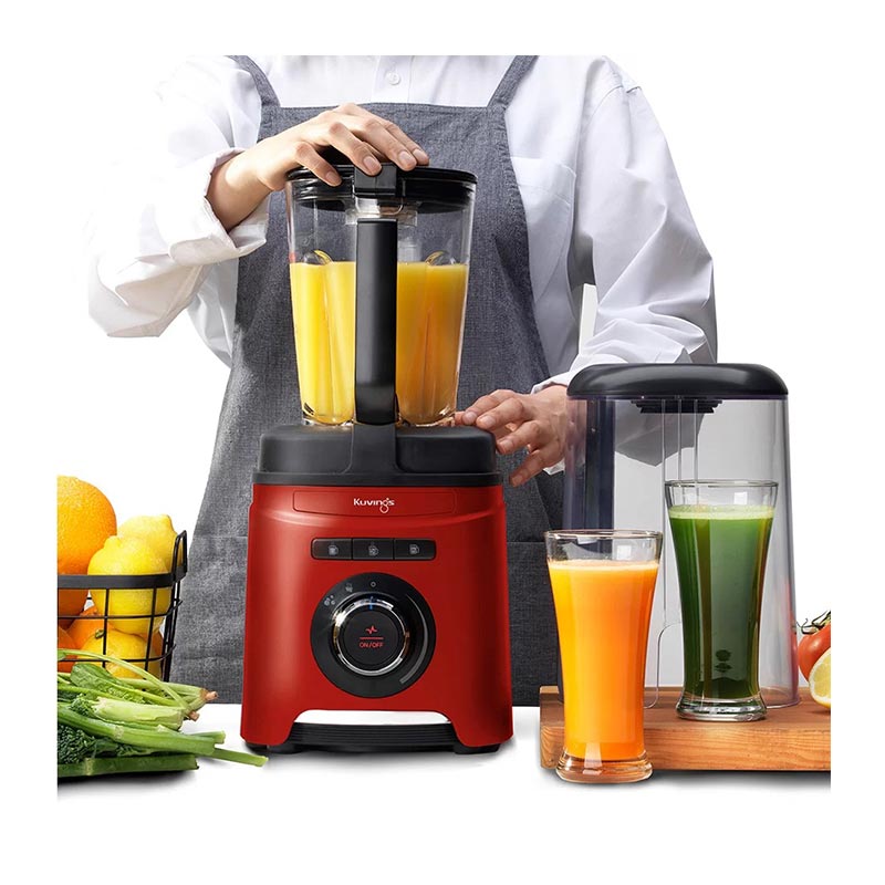 Kuvings SV400ME Vakumlu Blender, 1 L, 1500 W, Kırmızı