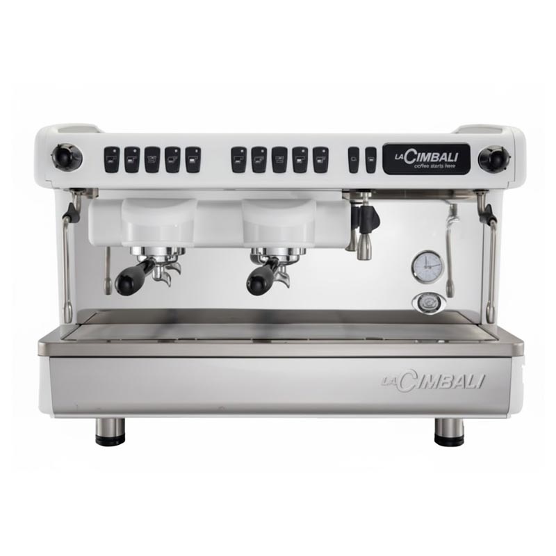 La Cimbali M26 BE DT/2 Tam Otomatik Espresso Kahve Makinesi, 2 Gruplu, Beyaz