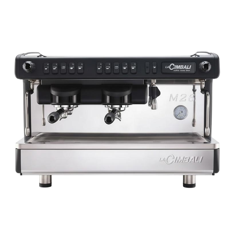 La Cimbali M26 BE DT/2 Tam Otomatik Espresso Kahve Makinesi, 2 Gruplu, Siyah