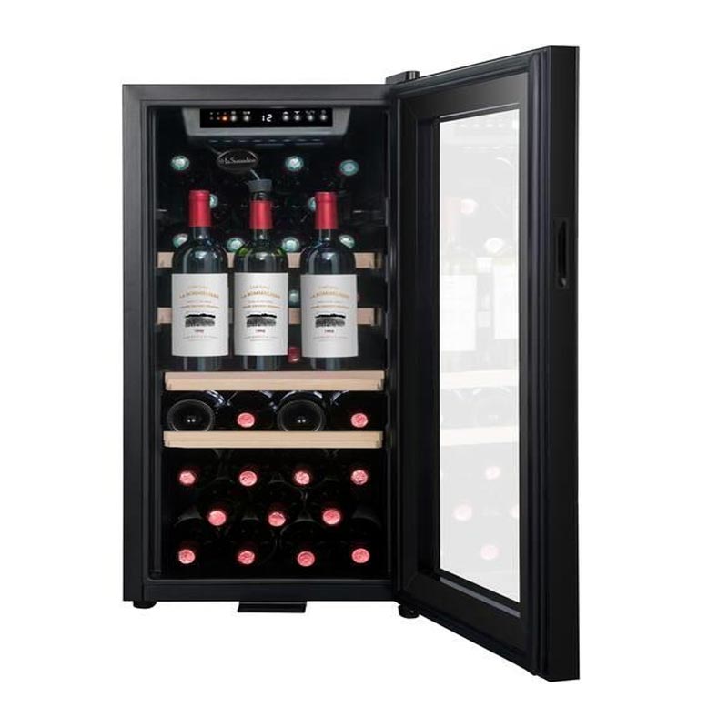 La Sommeliere LS38BLACK Service Solo Şarap Dolabı, 38 Şişe Kapasiteli
