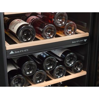 La Sommeliere LS512ZBLACK Solo Şarap Dolabı, 50 Şişe Kapasiteli
