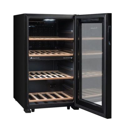 La Sommeliere LS512ZBLACK Solo Şarap Dolabı, 50 Şişe Kapasiteli