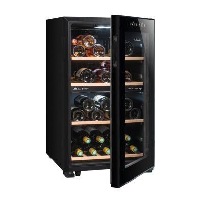 La Sommeliere LS512ZBLACK Solo Şarap Dolabı, 50 Şişe Kapasiteli