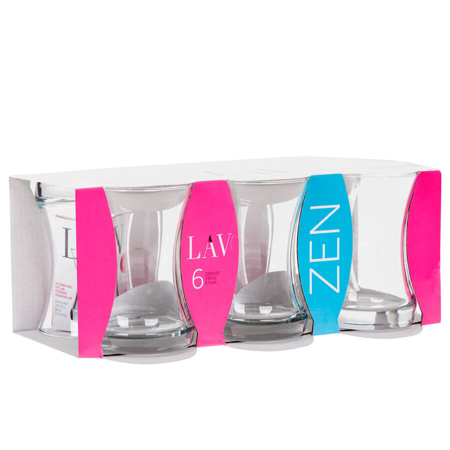 Lav Zen LV-ZEN313E Çay Bardağı 155 ml 6'lı