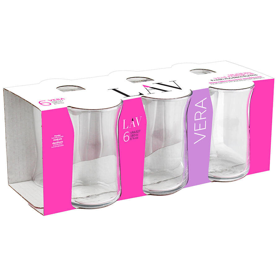 Lav VRA327E Vera Çay Bardağı 180 ml 6'lı