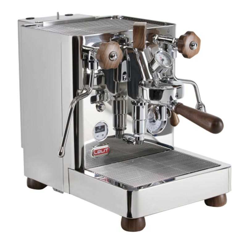 Lelit Bianca PL162T V3 Pedallı Çift Kazanlı Ticari Espresso Kahve Makinesi, Inox