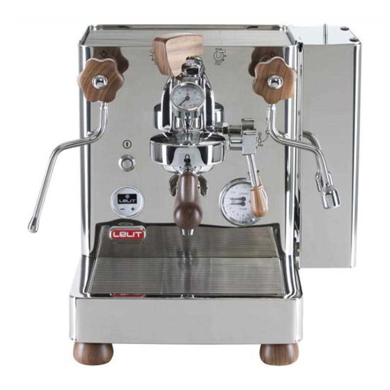 Lelit Bianca PL162T V3 Pedallı Çift Kazanlı Ticari Espresso Kahve Makinesi, Inox