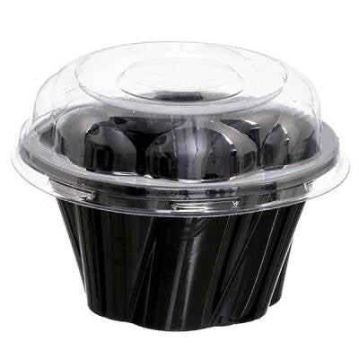 Limera Siyah Dondurma Kase Kapağı Pet 250 cc