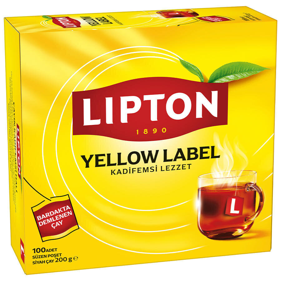 Lipton Yellow Label Bardak Poşet Çay 100'lü