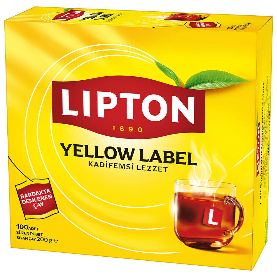 Lipton Yellow Label Bardak Poşet Çay 100'lü